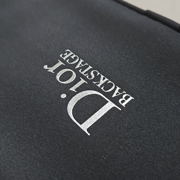 RARE DIOR Backstage cosmetic case zipper pouch bag Exclusive Dior Backstage mkup - Picture 8 of 10
